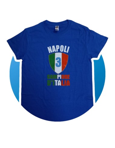 T -Shirt Napoli Campione - il regno dello shop