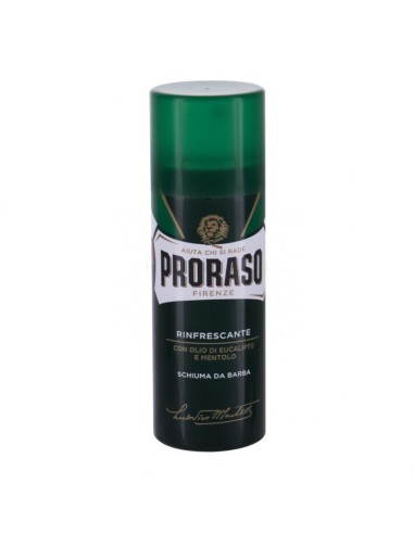 Schiuma da Barba Rinfrescante Proraso 400ml: Sensazione di Freschezza e Tono"-ilregnodelloshop.it