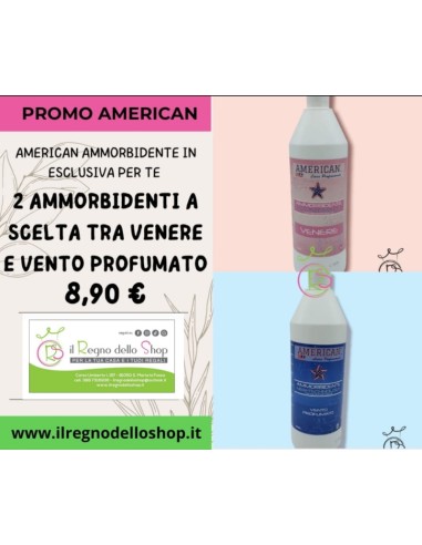 Promo American ammorbidente - il regno dello shop