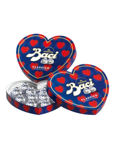 Baci Perugina Scatola Cuore Linea Classica 100g-ilregnodelloshop.it