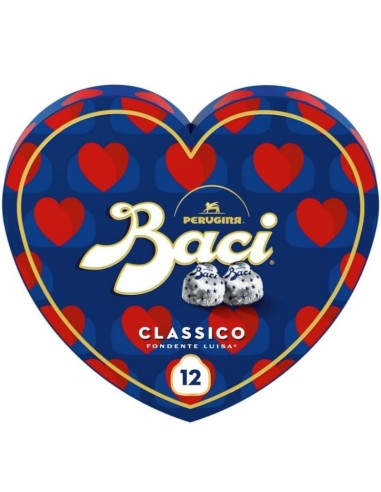 Baci Perugina Maxi Scatola Classico Fondente Luisa 150g-ilregnodelloshop.it